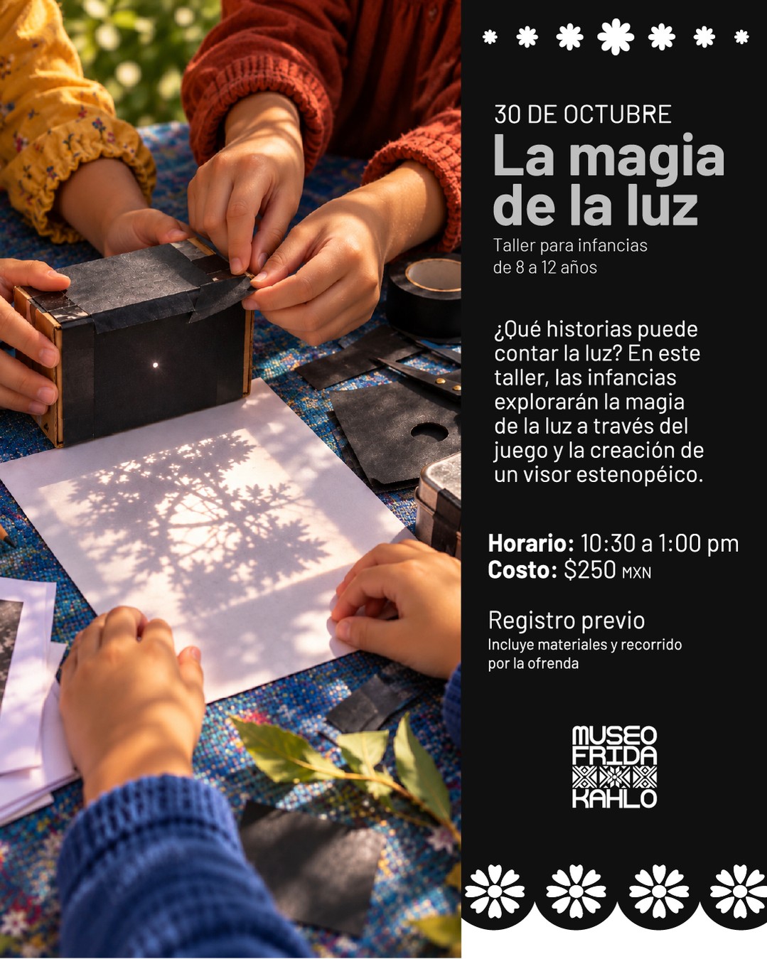 La Magia de la Luz · Taller en Casa Azul