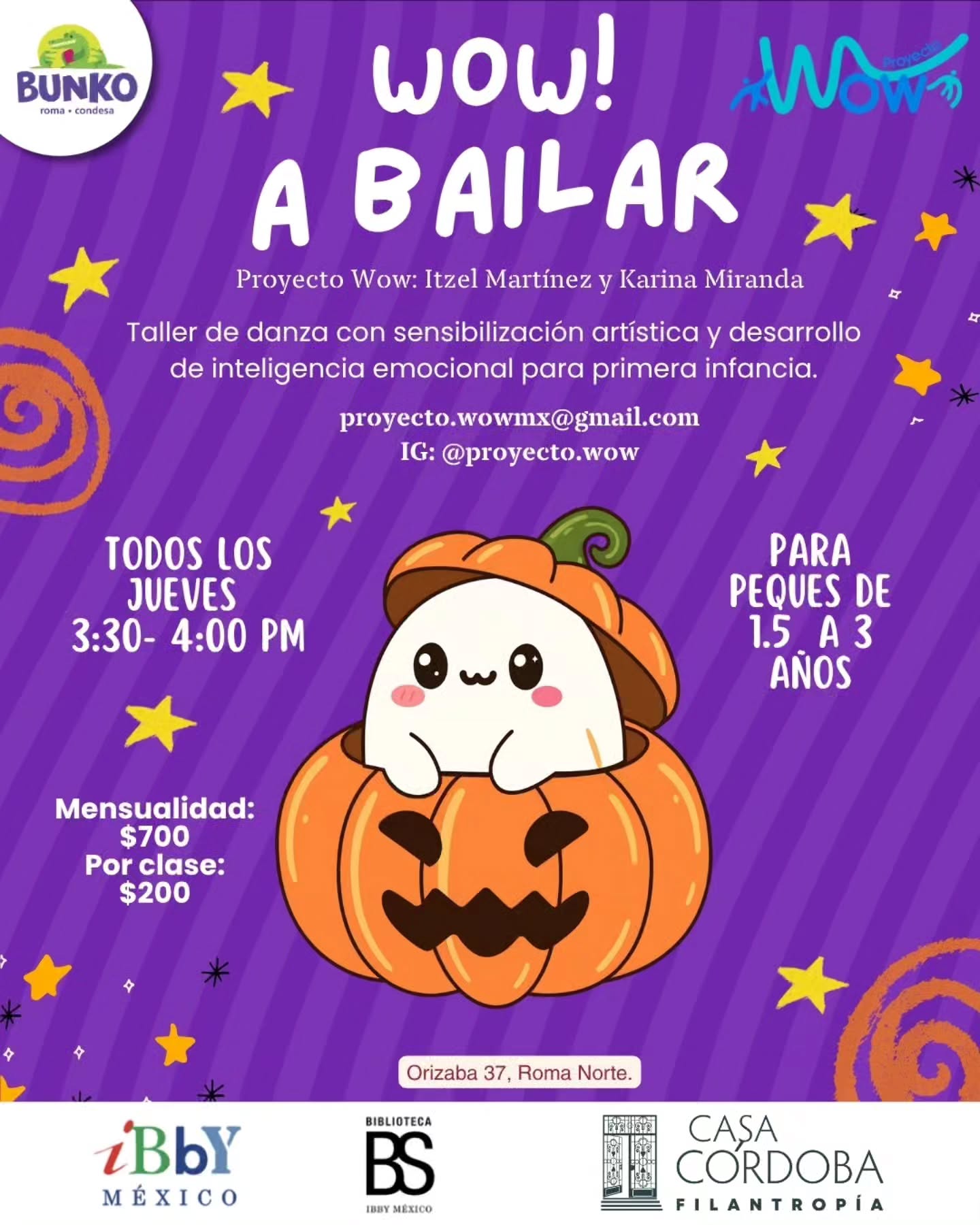 ¡Wow, a bailar! — primera infancia