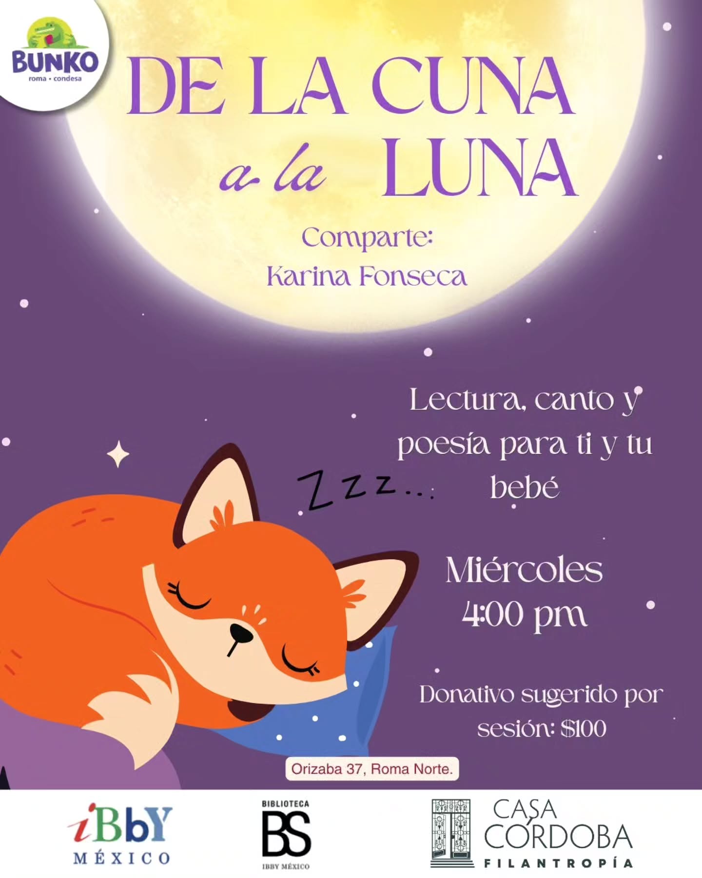 De la cuna a la luna